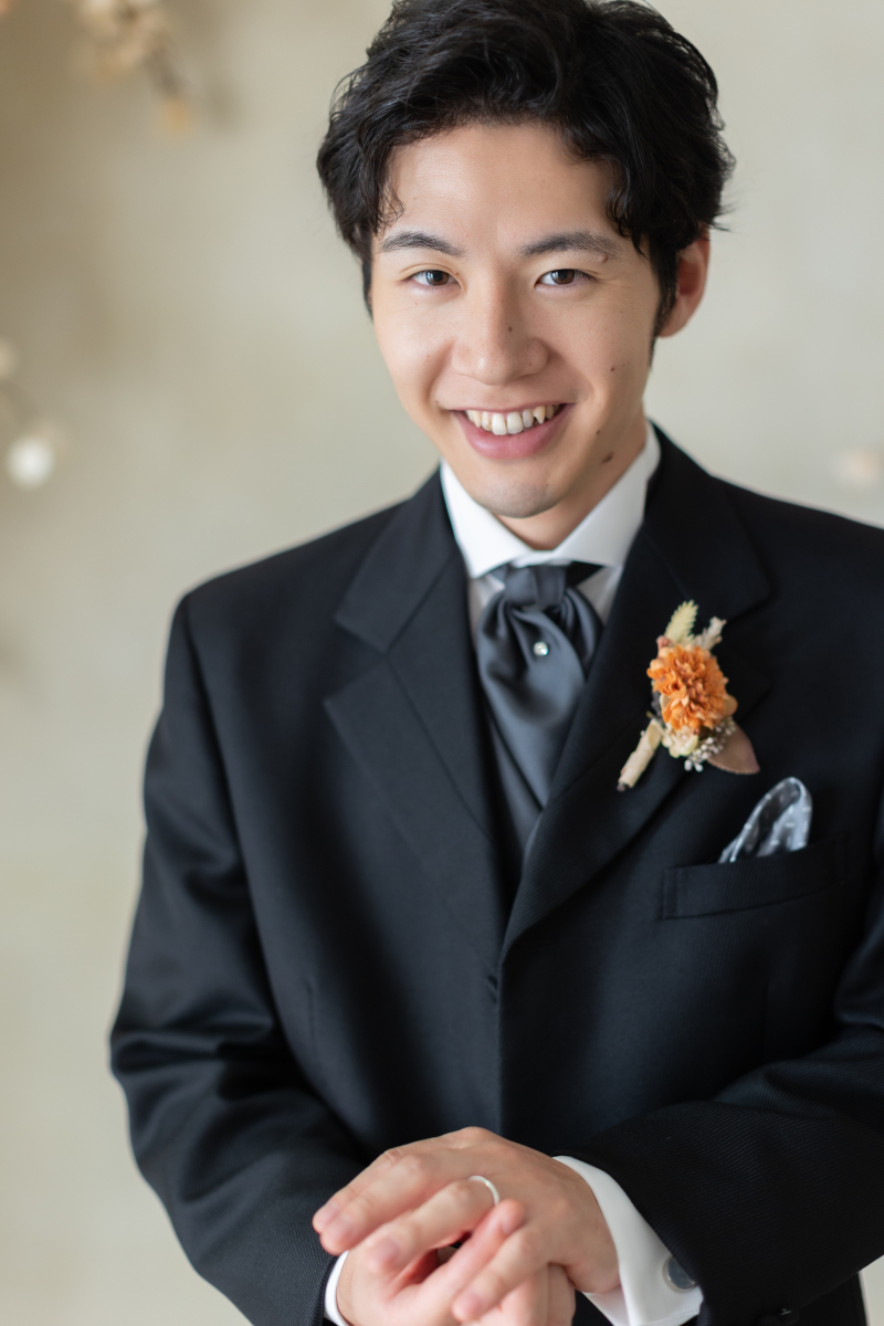 新郎様ソロカット