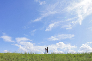 爽快！緑と青空！（ワンちゃんも一緒！）