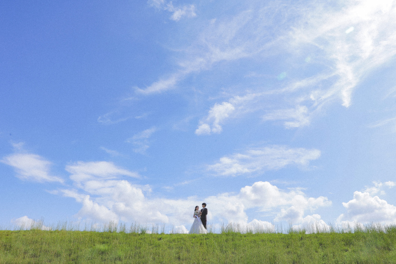 爽快！緑と青空！（ワンちゃんも一緒！）