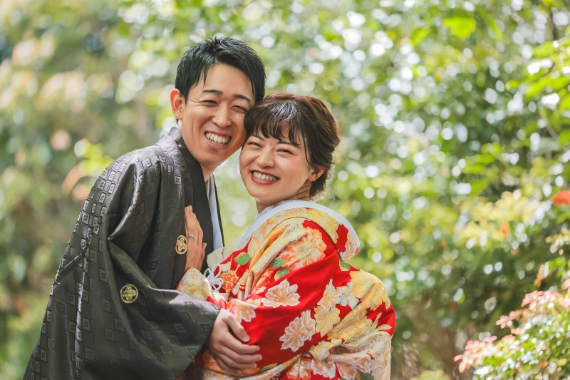 緑に囲まれて。