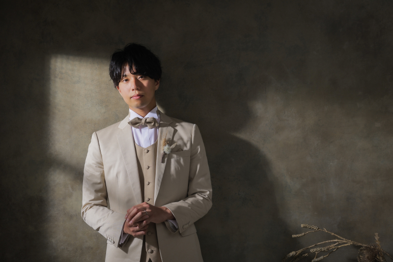 新郎様のソロショット