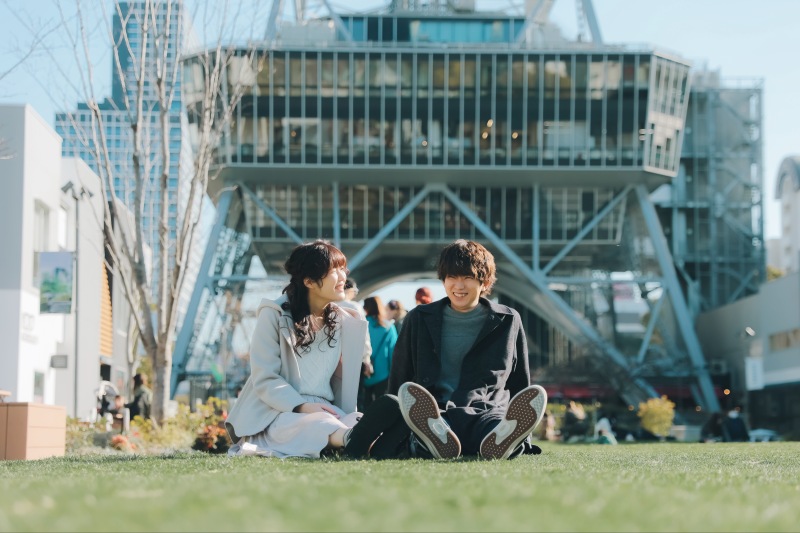 少し座って休憩ショット