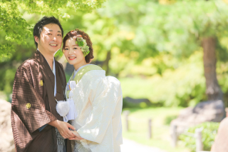 夏の和装ロケーション