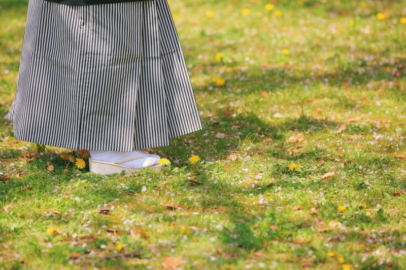 新郎様の足元も