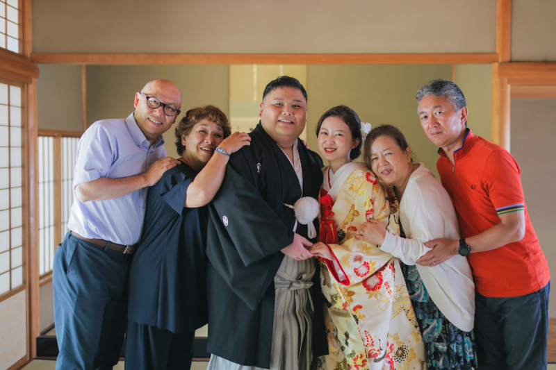 ご両親と一緒に^ ^