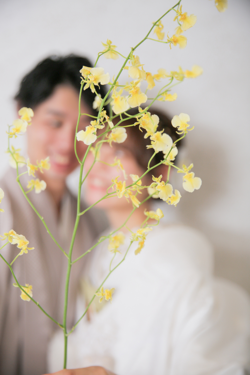 お花にピントで！