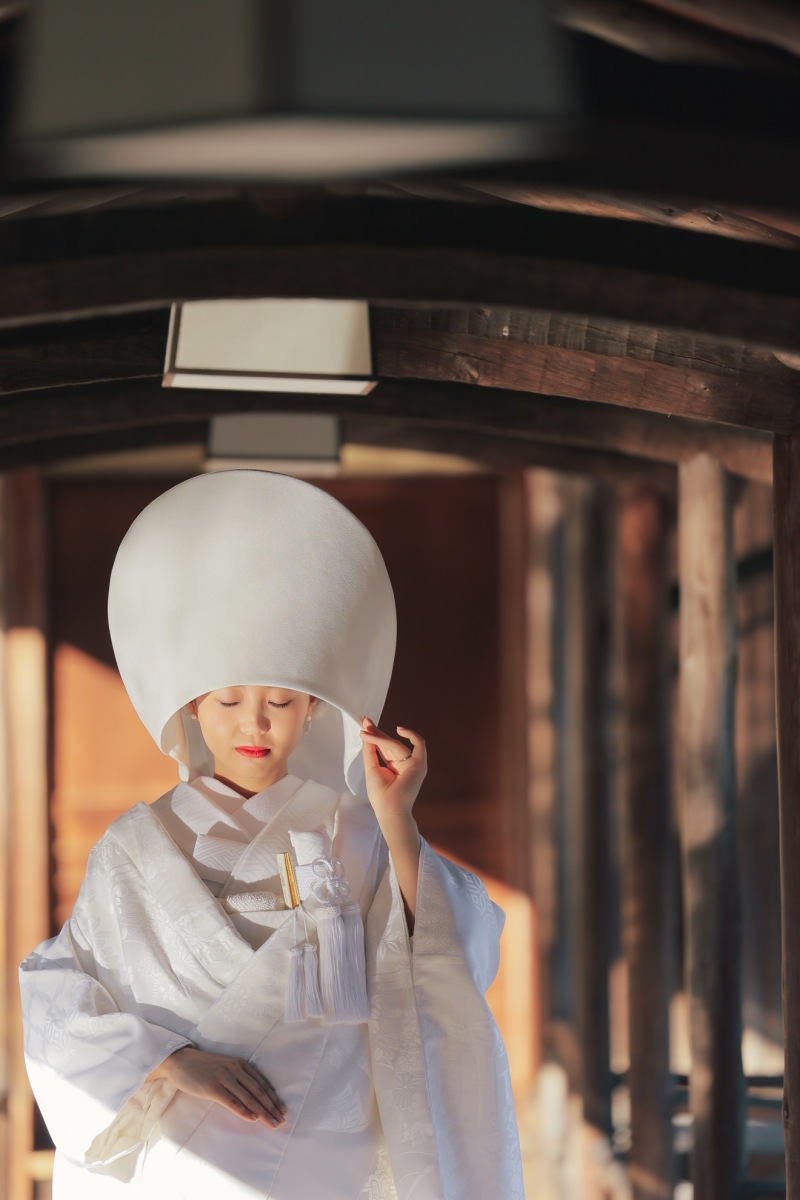 そして、綿帽子へ