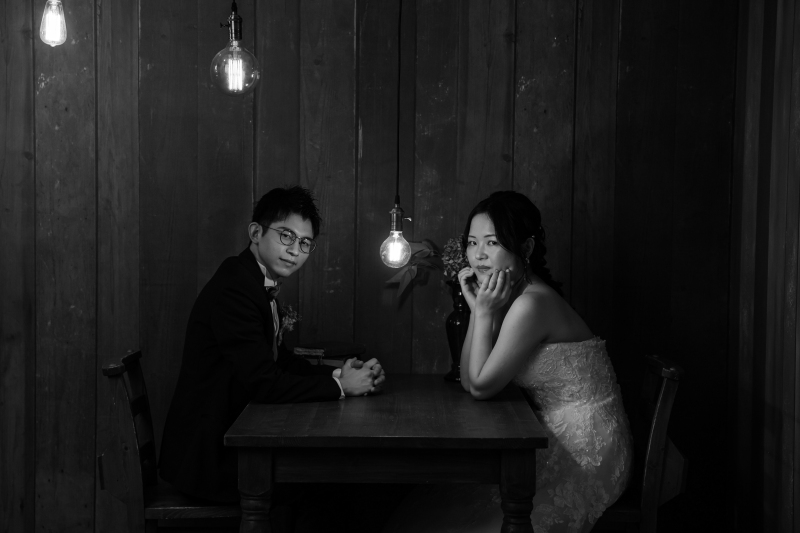 シックな雰囲気も