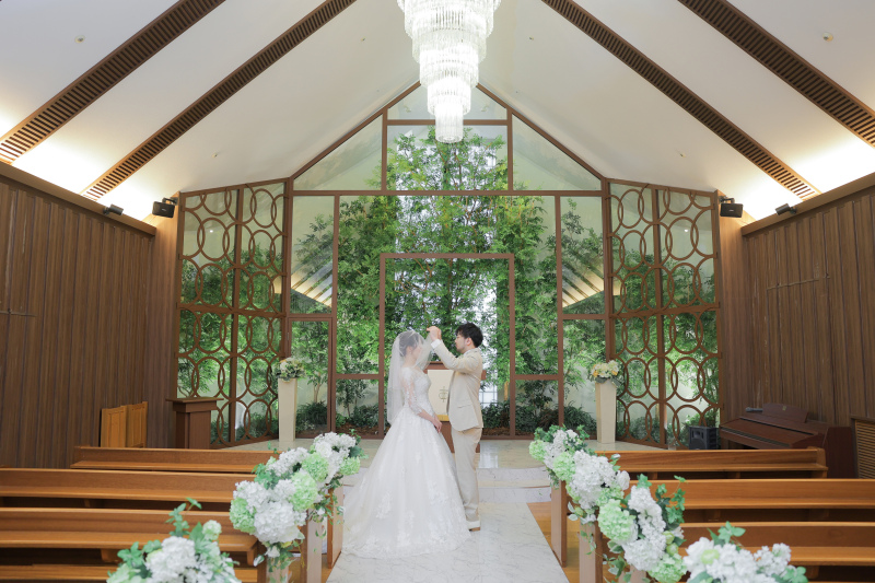 ヴェールアップシーン