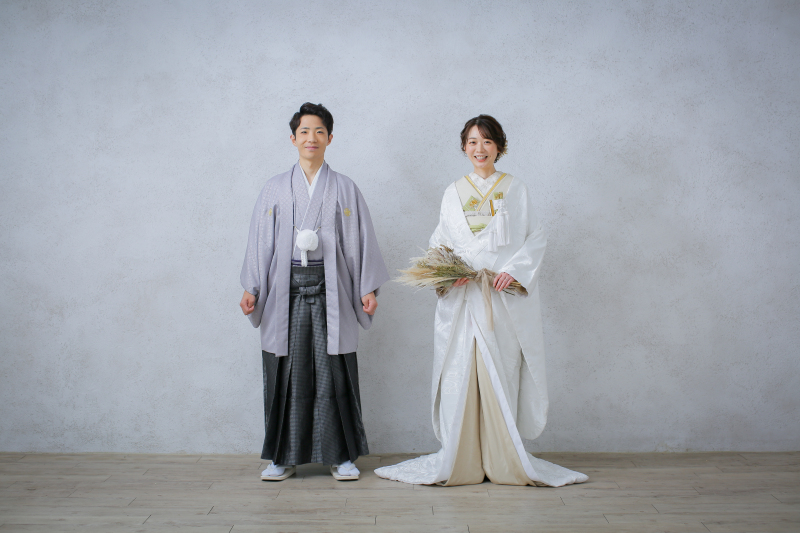 正面向きの立ち姿