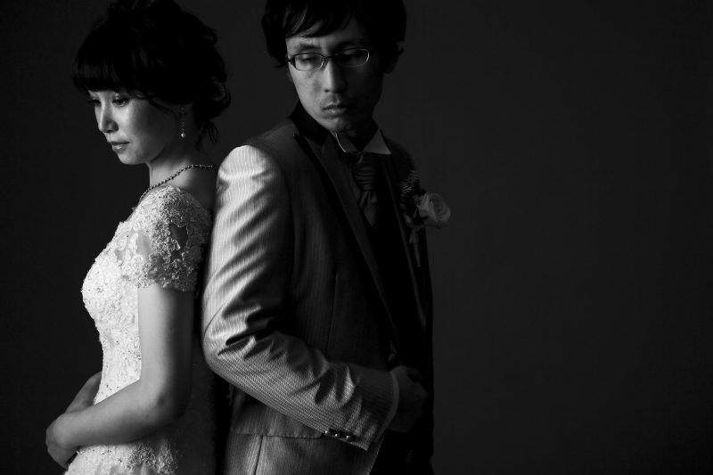 モノクロ写真で素敵に。