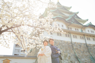桜の名古屋城!!!