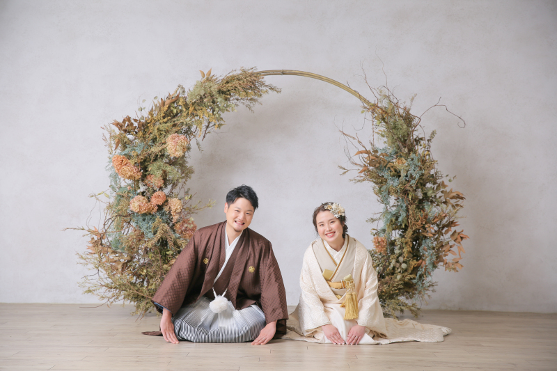 王道の正座ショット