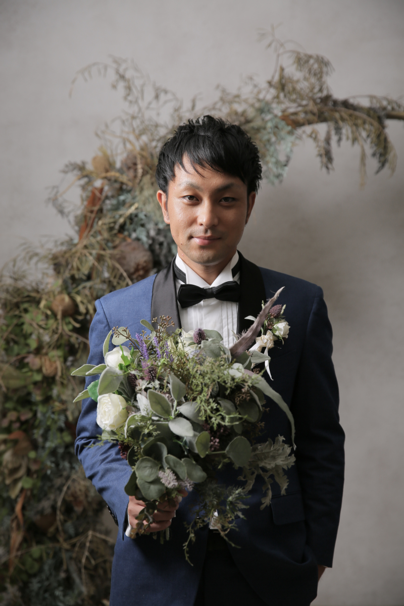 新郎さんも主役ですから。