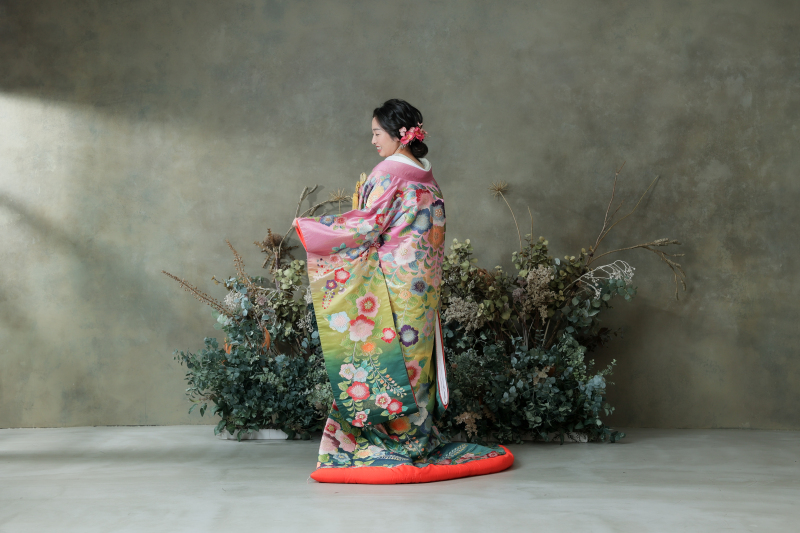 新婦様のソロショット