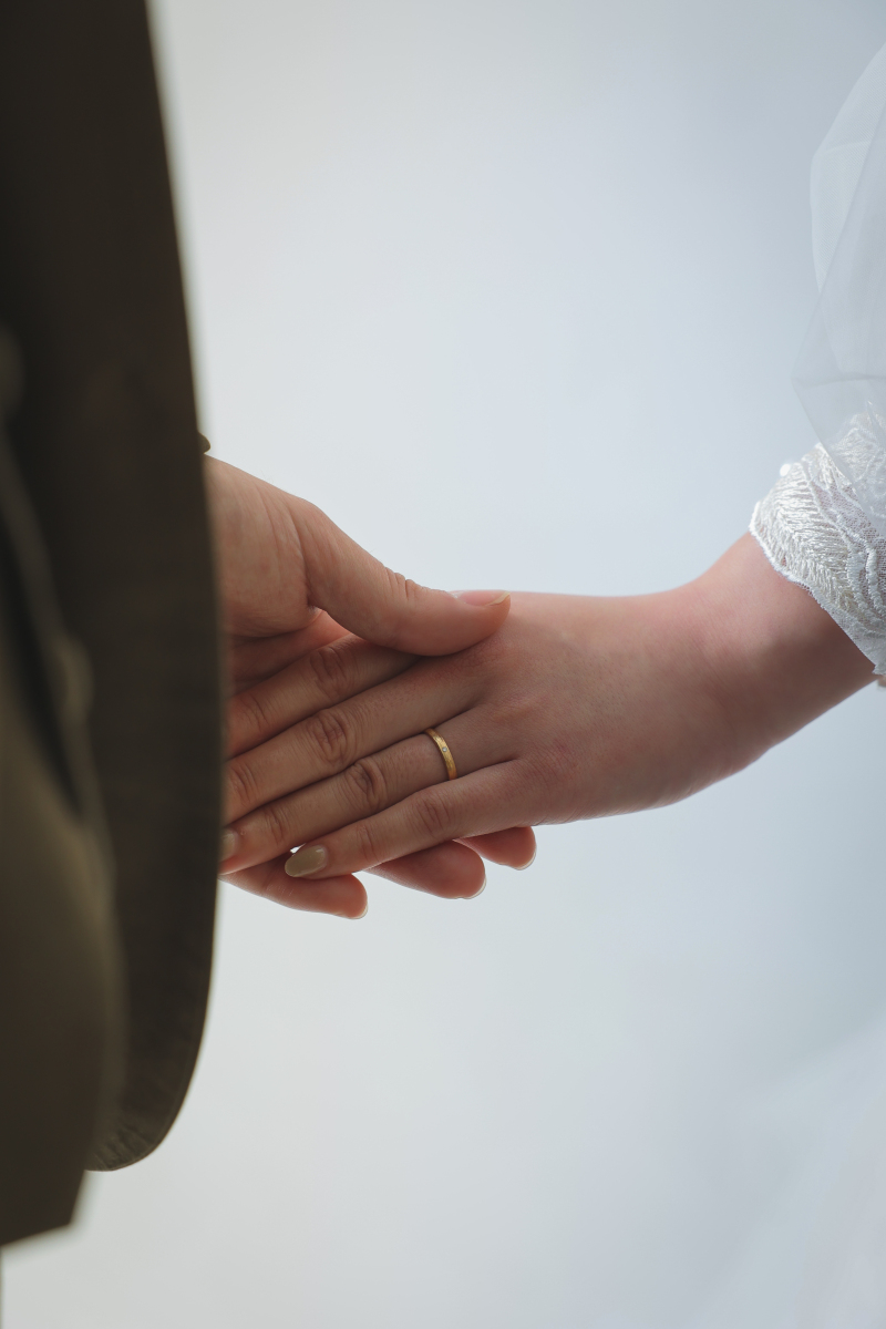 手元クローズアップショット