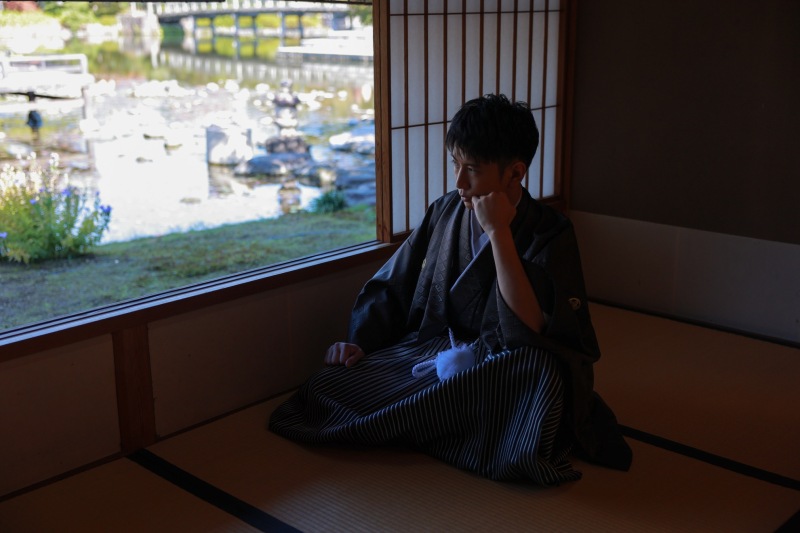 お茶室の中でも