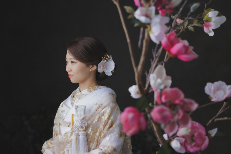 新婦様のソロショット