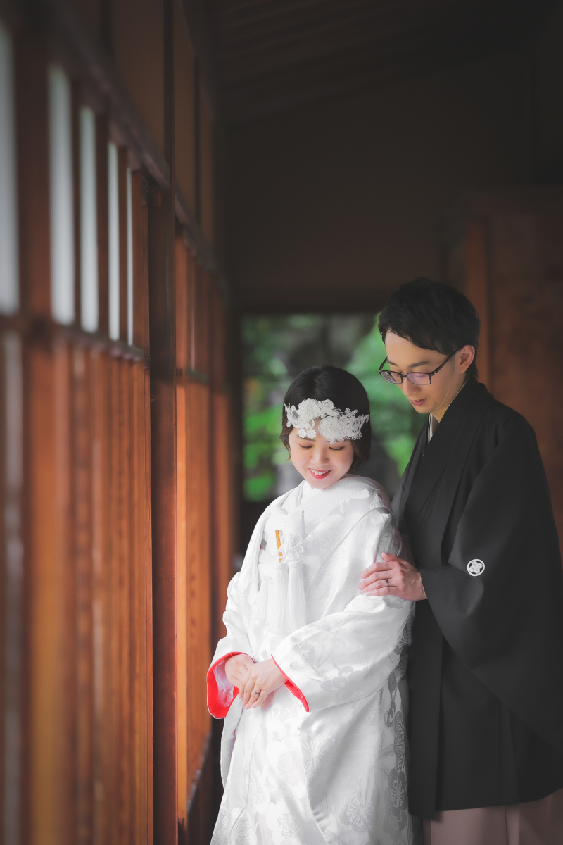 寄り添うおふたり