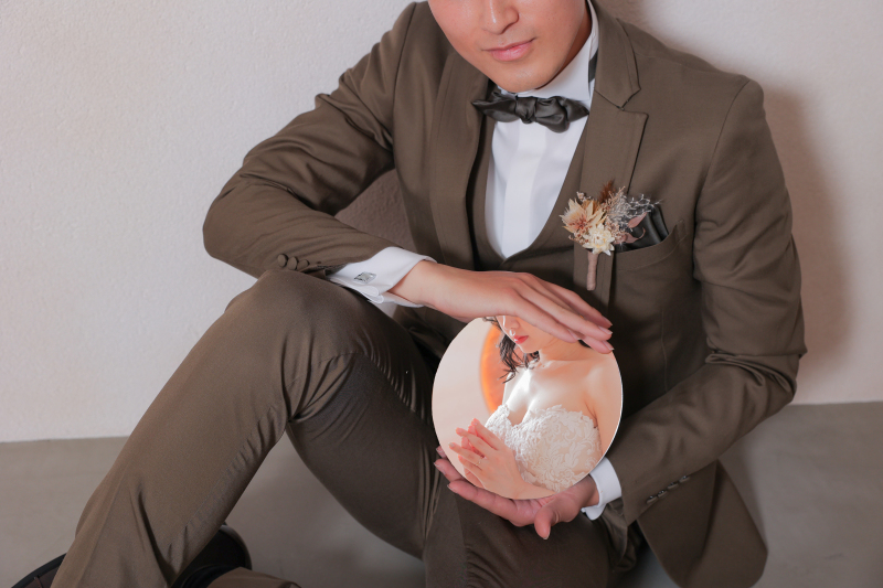 対になるように。