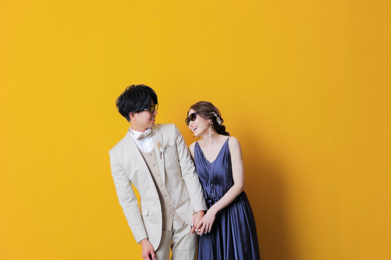 サングラスを使って