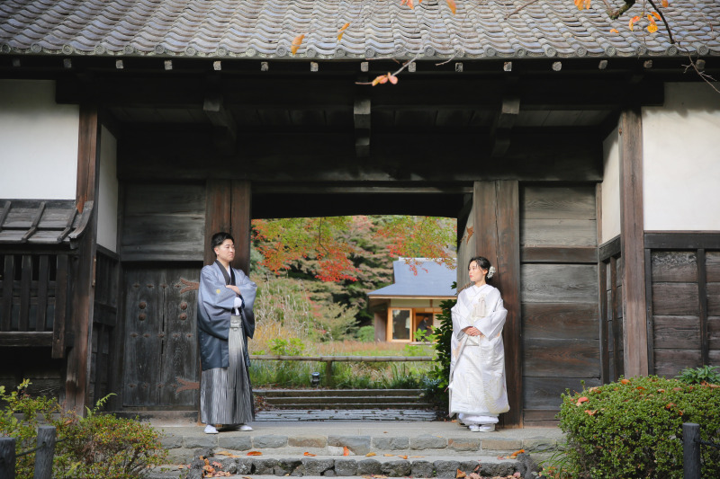 植物園に門が！