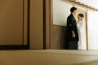 屋内庭園スタジオ撮影