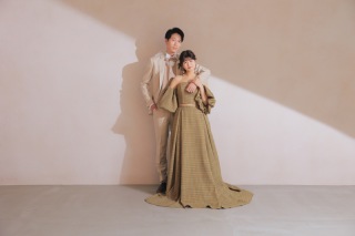 カラードレスという選択も！