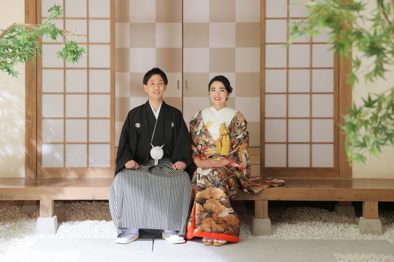 白無垢・色打掛2着