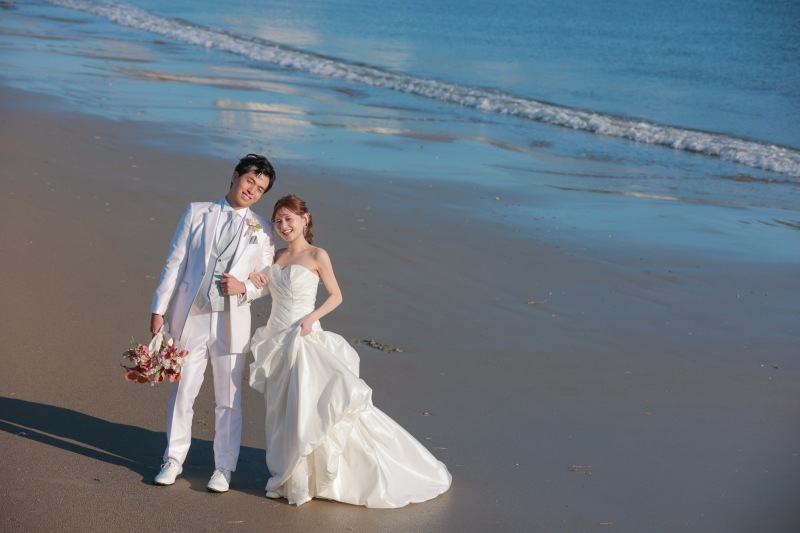 秋晴れの爽やかなロケーション