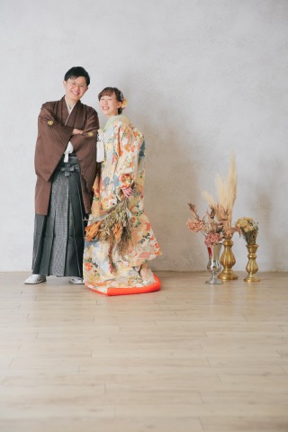 和装ハウススタジオ２着撮影