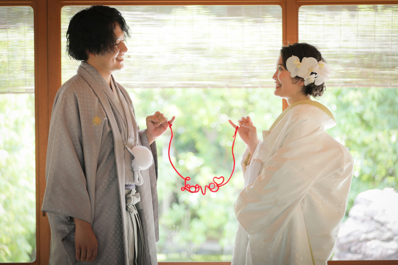 白無垢にチェンジ