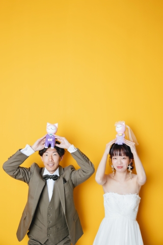 お二人らしいショットの詰め合わせ！