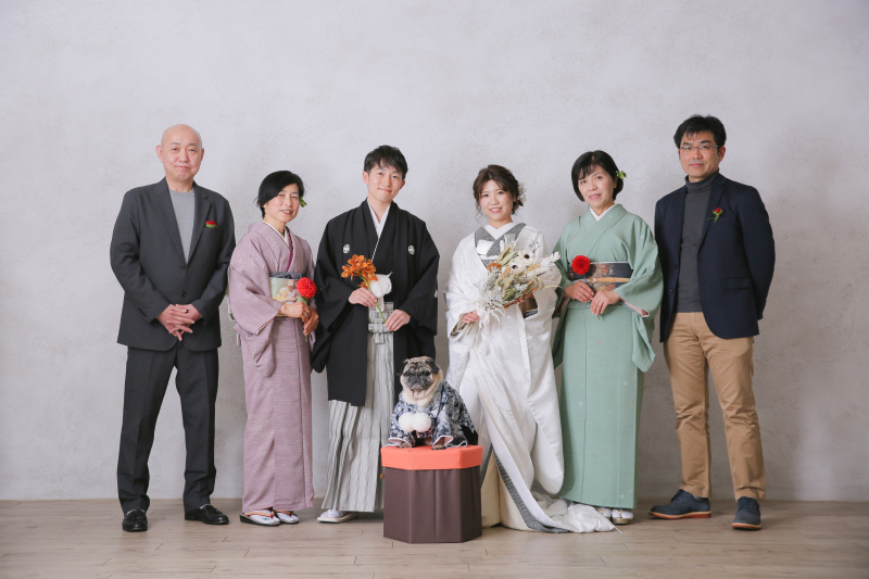 愛犬くんと撮影