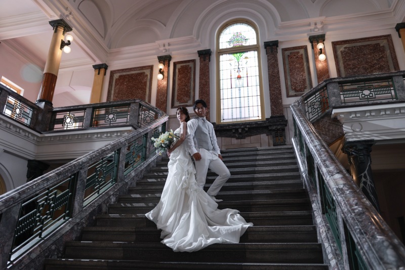 大階段がゴージャス