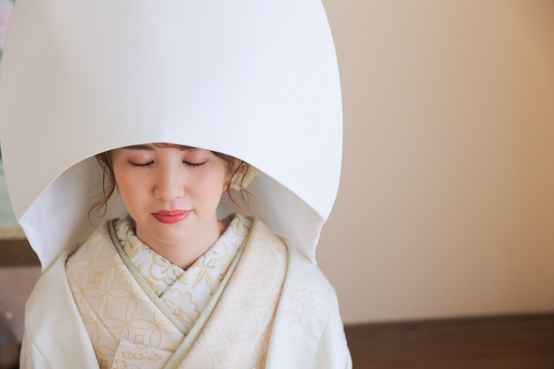 新婦様のソロショット