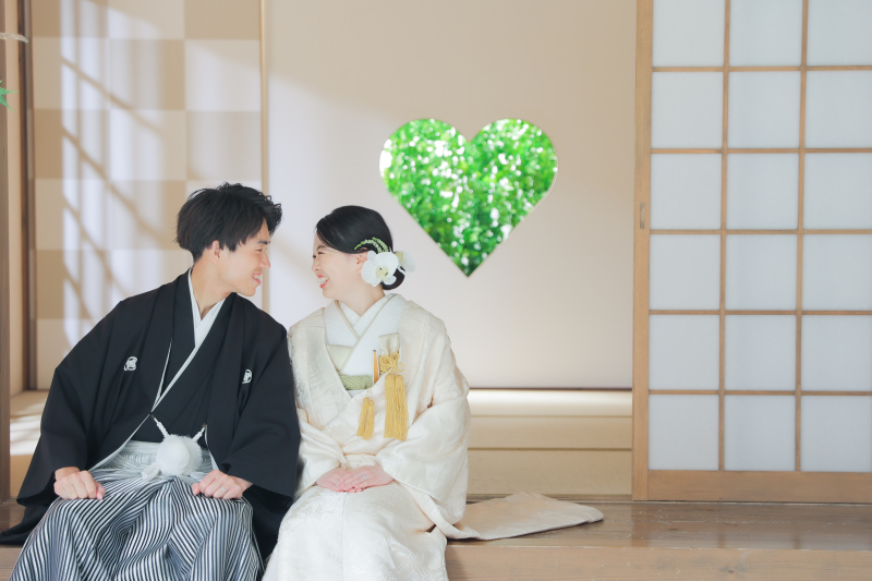 縁側での撮影もできます