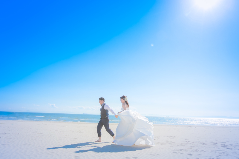 最後は素足で全力ダッシュ！！