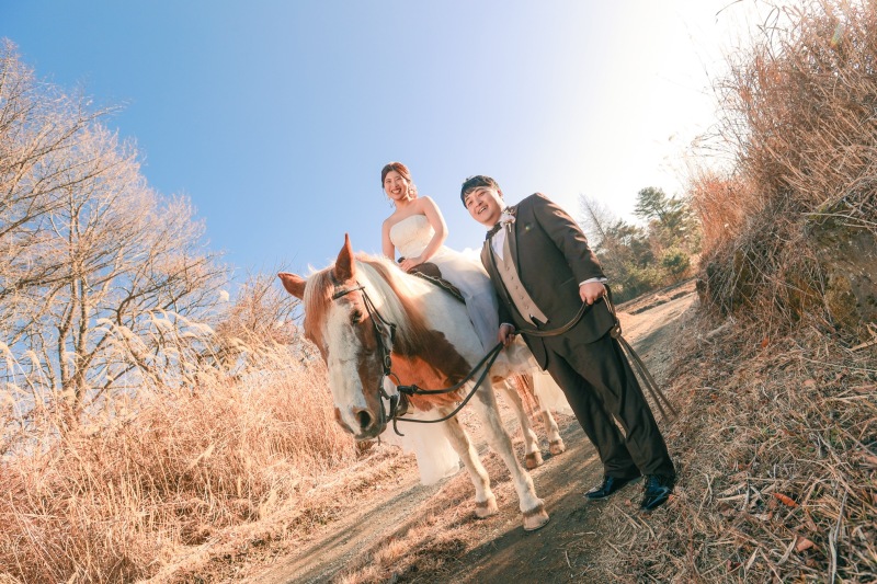 新郎様が導いて