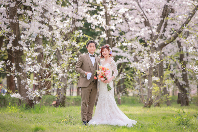 ドレスに着替えて