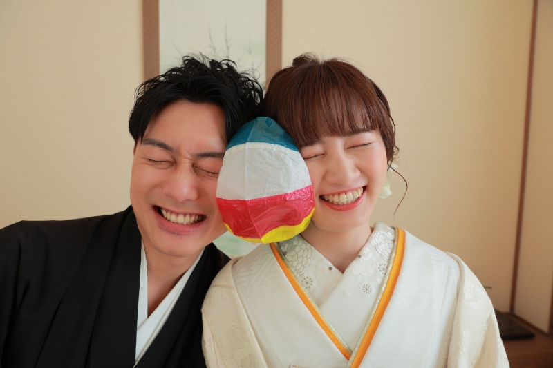 眩しい笑顔!