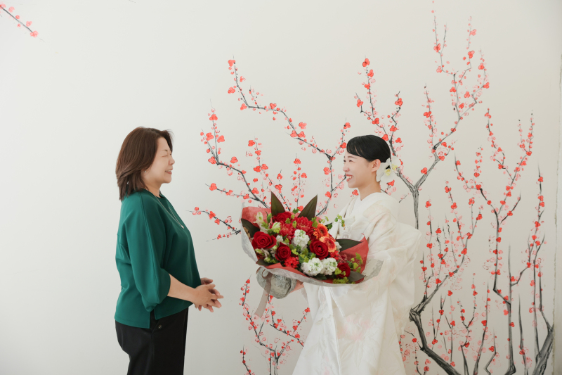 お母様から祝福を込めて