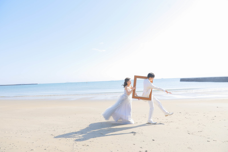 アイテムを使っておふざけショット