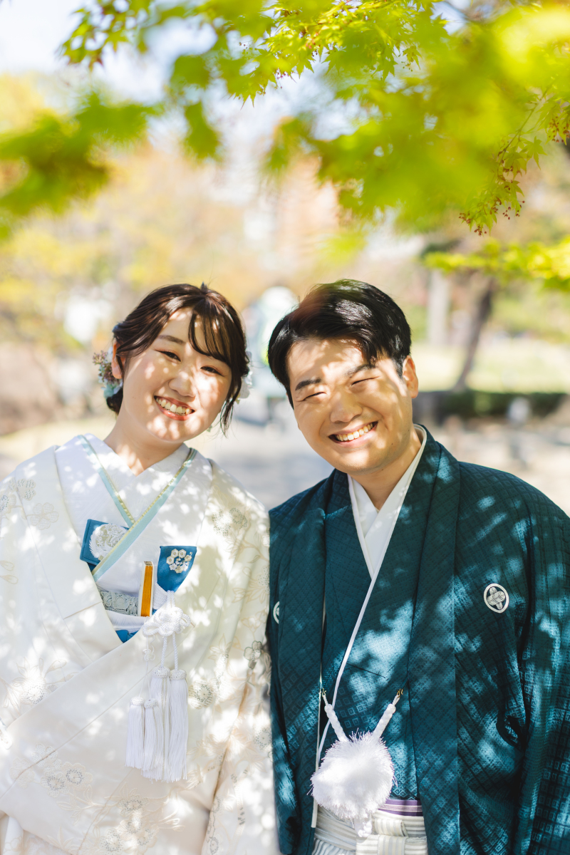 木漏れ日の中で