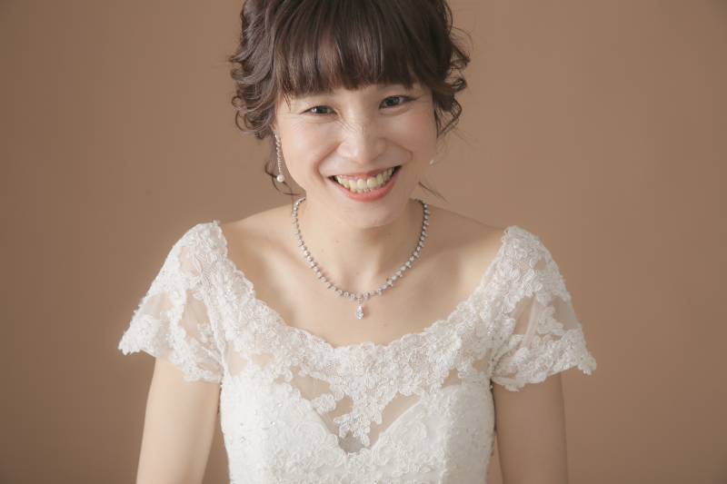 ご新婦様のかわいい笑顔も♪