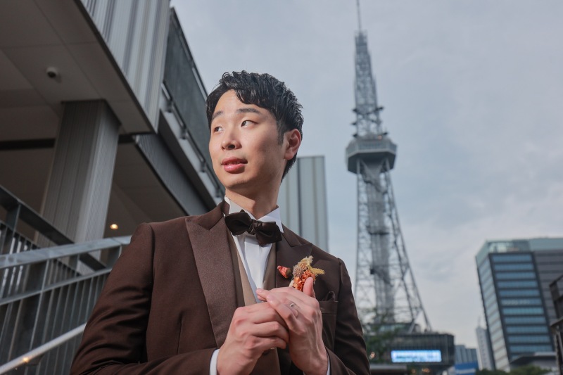 新郎様ソロショット