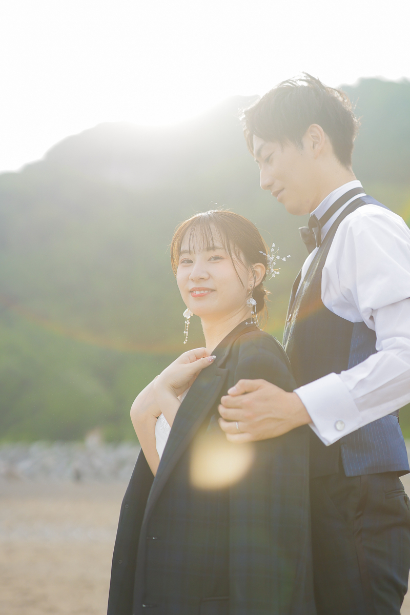 ジャケットに包まれて