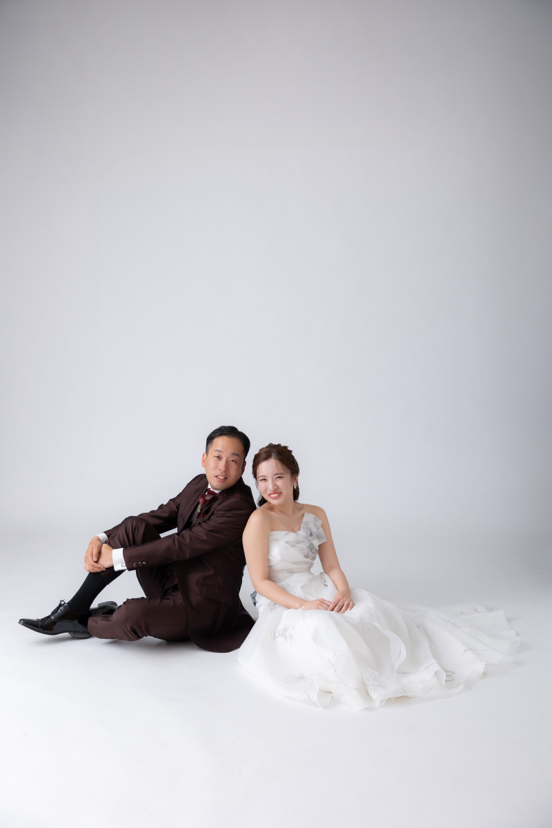 お座りショット