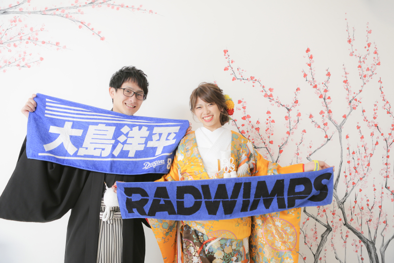 大好きな方のタオルをお持ち込み！