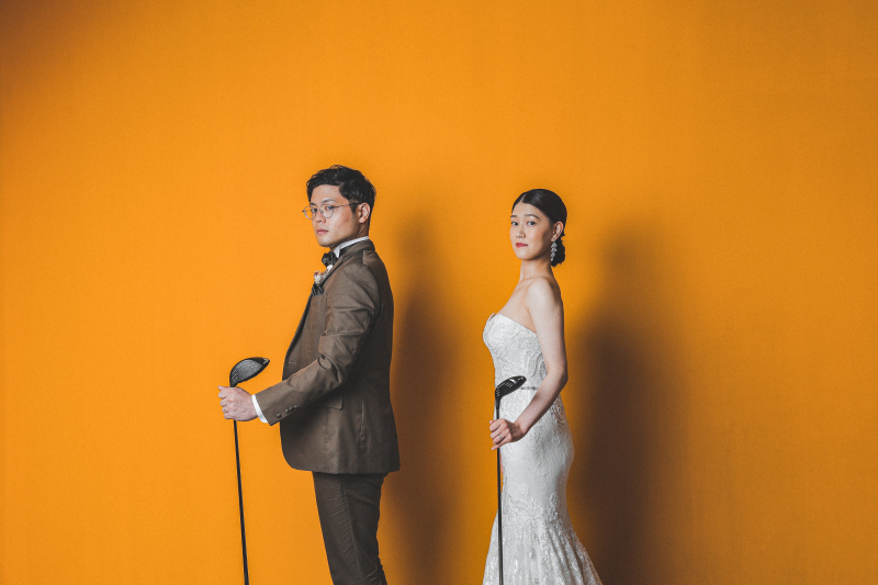 ゴルフクラブを持ってもカッコ良く！